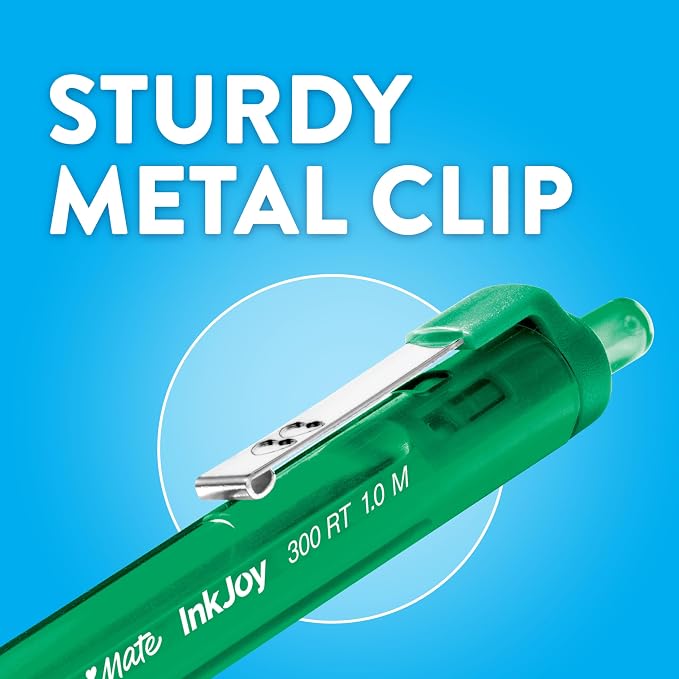 Paper Mate InkJoy 300RT Retractable Ballpoint Pens, Medium Point, Ultra-Smooth - Image 7