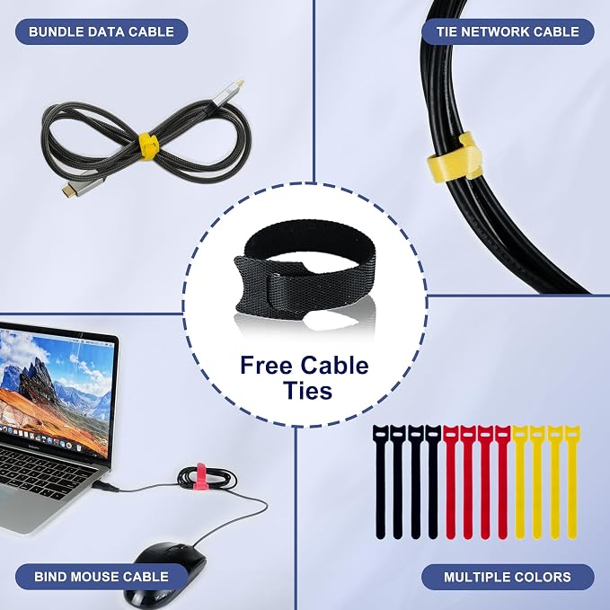 Cable Management Sleeve 5ft - Image 6
