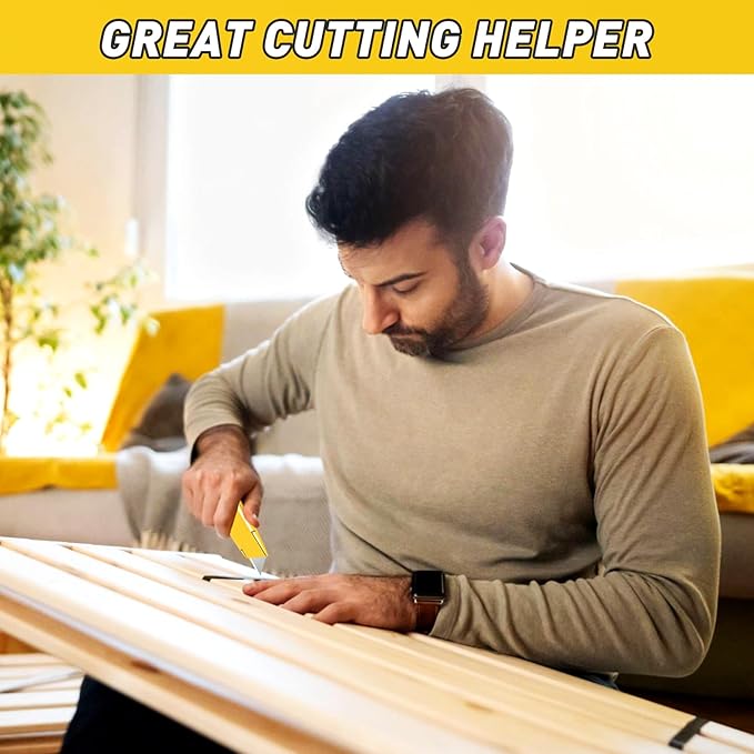 DIYSELF 4 Pack Box Cutter, Utility Knife, - Image 2