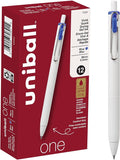 uniball one Retractable Gel Pens, Micro Point by uni-ball