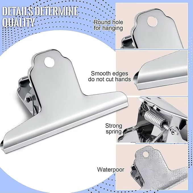 Extra Large Bull Paper Clips, 4.72 Inch - Image 5