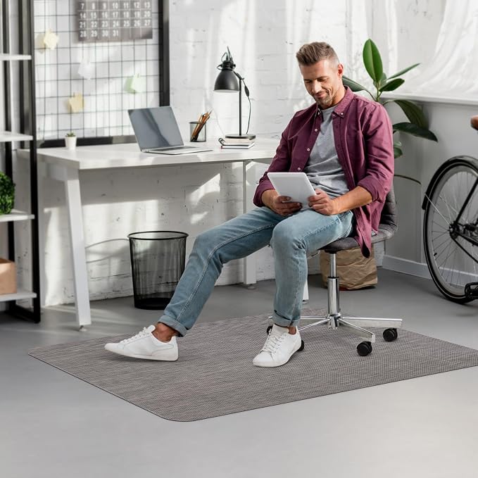 Blvornl Office Chair Mat for Hardwood Floor, 35.4"x 55" Desk Chair Mat for Hard - Image 7