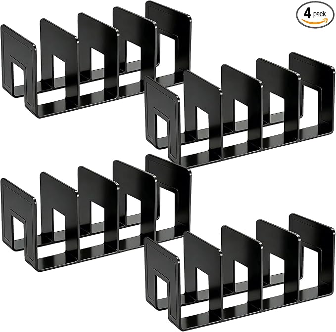 SAYEEC Acrylic File Holder, Sturdy Desktop File Folder Organizer Rack by SAYEEC