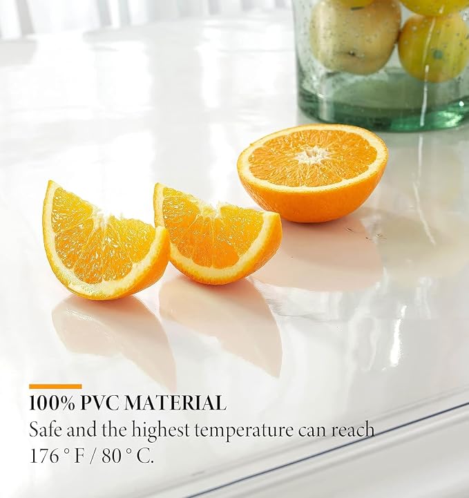 Deep Dream 1.5mm Clear Desk Cover Protector, 38×96 Inch Clear Table Cover - Image 4