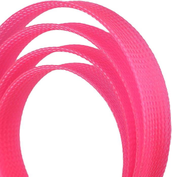 25ft PET Expandable Braided Cable Sleeve 1/4inch Pet Braided Cable Sleeve - Image 2
