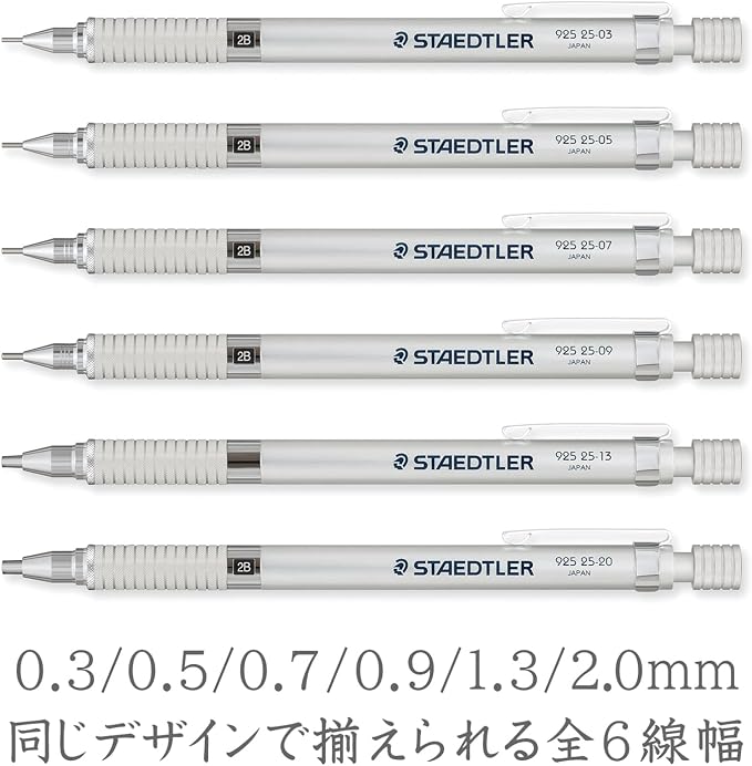 Staedtler 0.9mm Mechanical Pencil Silver Series - Image 9
