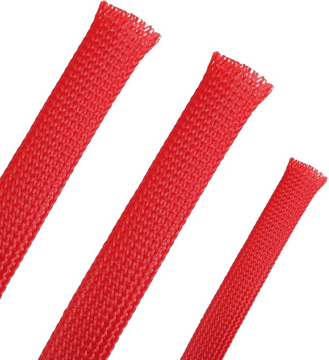 25ft PET Expandable Braided Cable Sleeve 1/4inch Pet Braided Cable Sleeve by PursuingaBetterLife