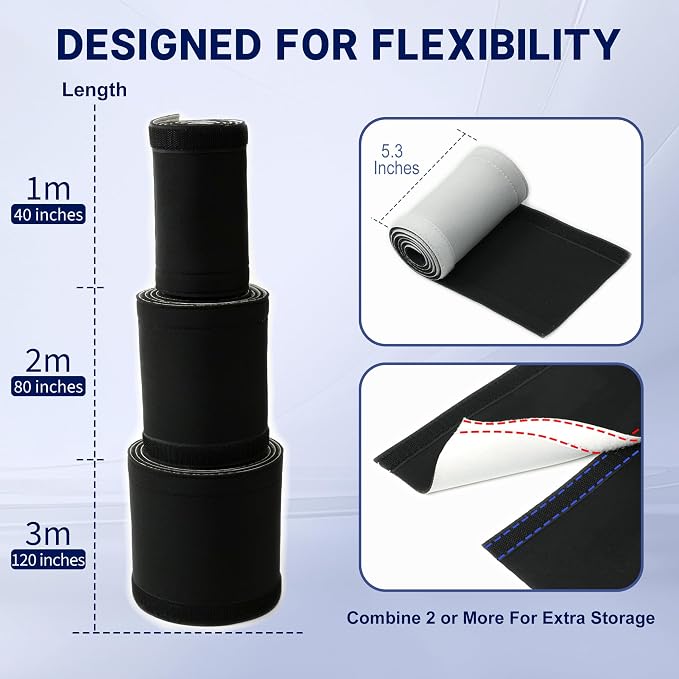 Cable Management Sleeve 5ft - Image 4