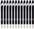 PASISIBICK 12-Piece Black Ballpoint Pen by PASISIBICK