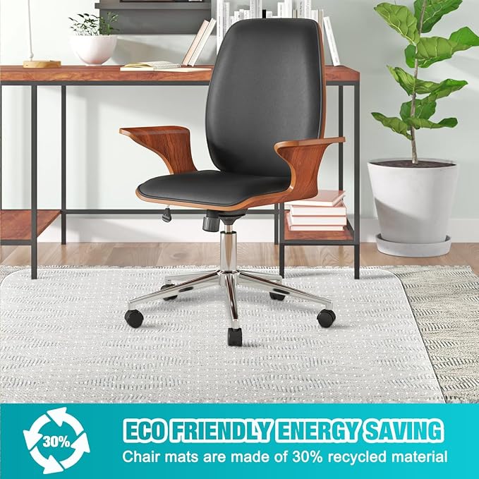 2 Pack Office Chair Mat for Carpets, Under Desk Computer Chair Mat for Home - Image 6