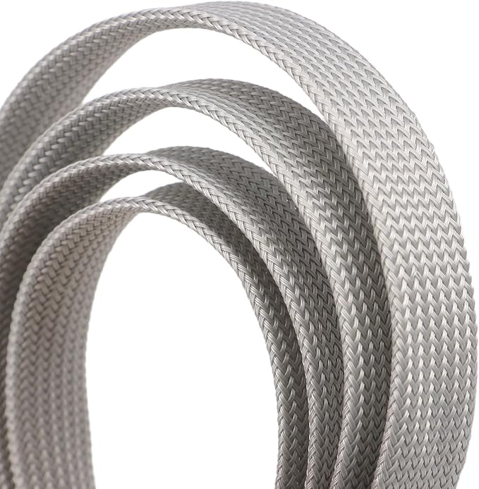 25ft PET Expandable Braided Cable Sleeve 1.2 inch Pet Braided Cable Sleeve - Image 2