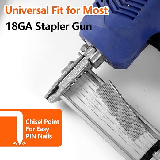 1000-Count 1 Inch Length, 18 Gauge 1/4 Inch Narrow Crown Staples, Heavy Duty - Image 5
