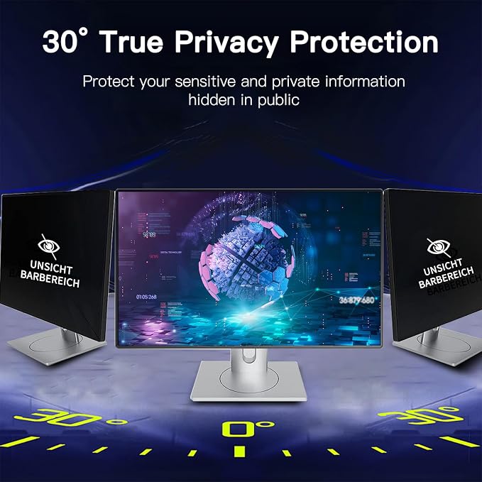 24 Inch Magnetic Hanging Computer Privacy Screen - Image 4