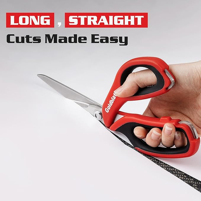 Goldblatt 2PCS Heavy Duty Scissors, Easy Cutting Cardboard - Image 4