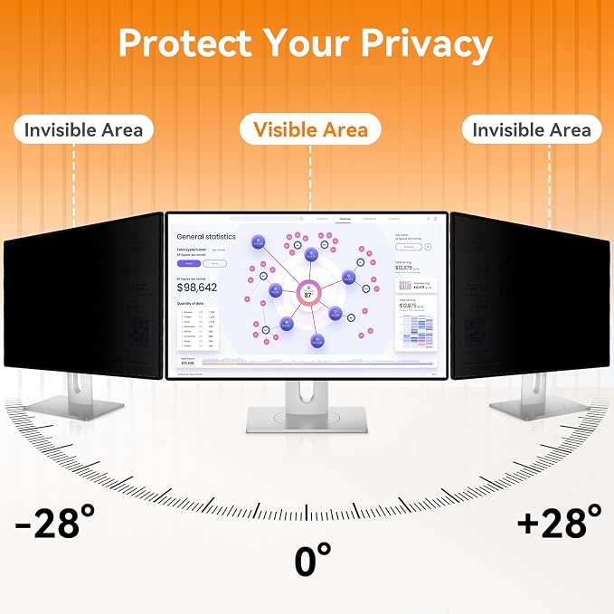 28 Inch Computer Privacy Screen - Image 6