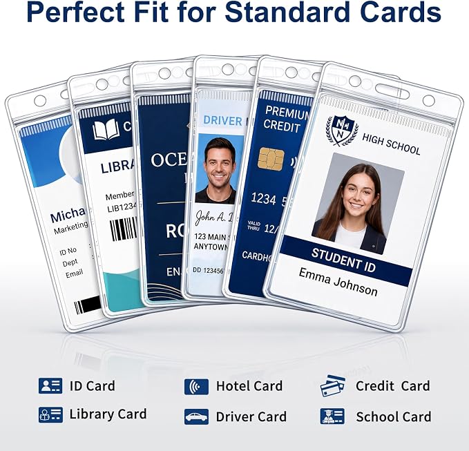 400 Pack ID Badge Holder - Image 6