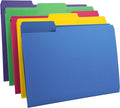 Amazon Basics 3 Tab Heavyweight Manila File Folders, Letter Size by AmazonBasics