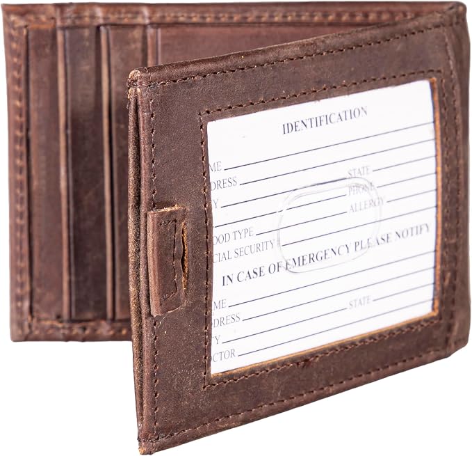 Team Sports America NCAA Texas Tech University Front Pocket Slim Wallet - Image 8