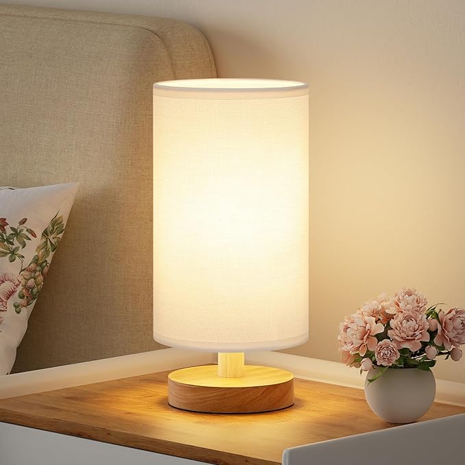Fenmzee Small Table Lamp for Bedroom by Fenmzeelighting