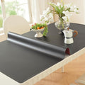 OstepDecor Black Table Cover Protector 40 x 80 Inch, 1.5mm Thick Plastic Table by OstepDecor