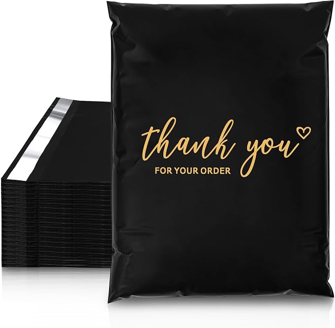 JinRuiKJ Thank You Poly Mailer 14.5x19 Inch 50 PCS, Shipping Bags by JinRuiKJ