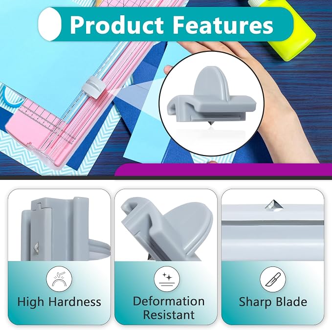 15 Pcs 157400-1001 Paper Trimmers Blades Compatible - Image 5
