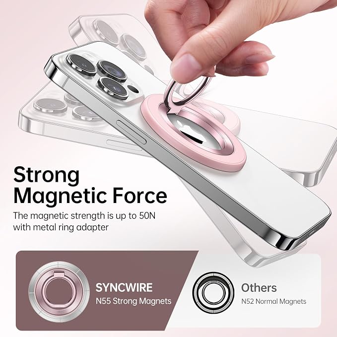 SYNCWIRE Magnetic Phone Ring Holder - Image 4