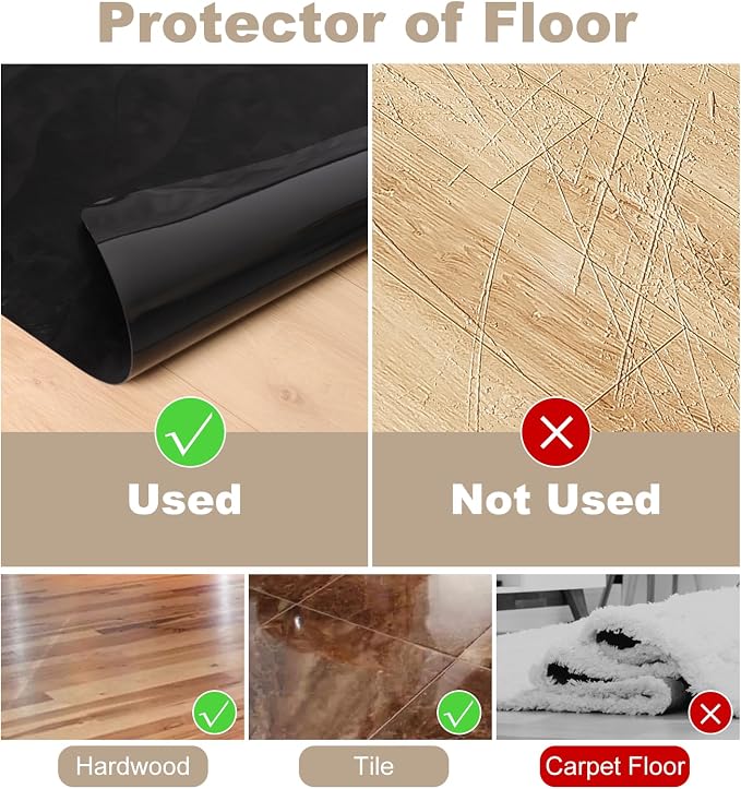 36" x 48" Office Mat for Hardwood Floor - Image 4