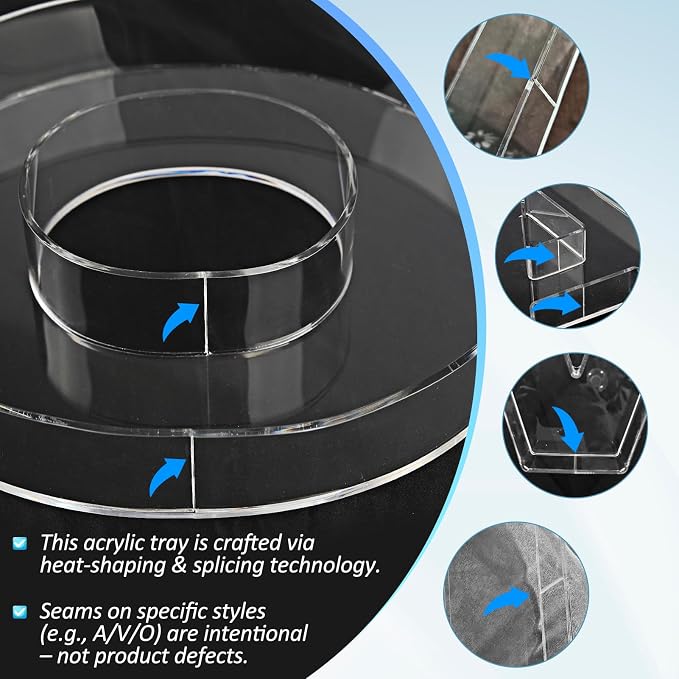 10" I Clear Acrylic Letter Charcuterie Board Box, Reusable Fillable Decorative - Image 7