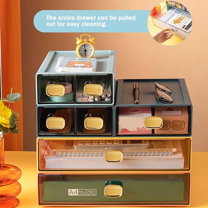 2PACK Stackable Desktop Organizer - Image 3