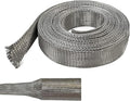 Electriduct 1/4" Tinned Copper Metal Braid Sleeving Flexible EMI RFI Shielding by Electriduct