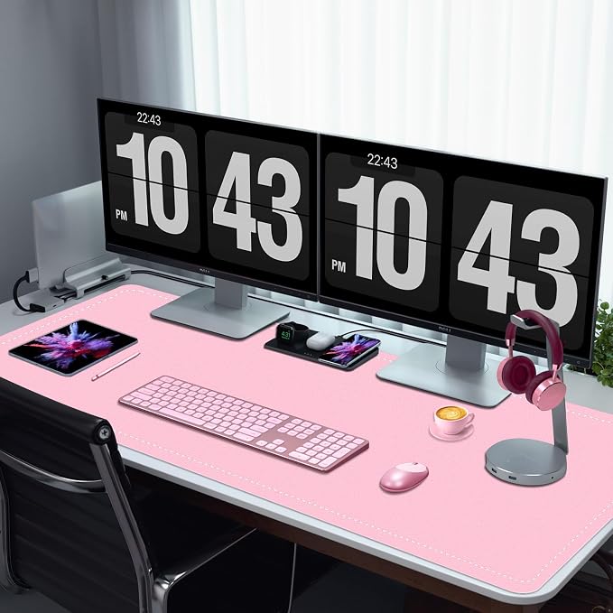 Non-Slip Desk Pad, PU Leather Desk Mat - Image 5