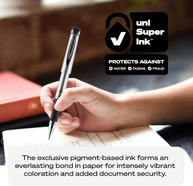 uniball 207 Impact Retractable Gel Pens, Bold Point, 12 Pack - Image 7