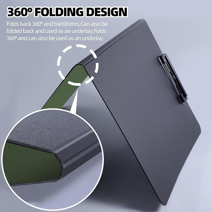 FRETONBA Clipboard Folder, 5 Pack A4 Foldable Clipboard - Image 5
