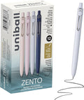 uniball™ Zento Gel Pens, 0.7mm Medium Point, Retractable, Smooth Writing by uni-ball