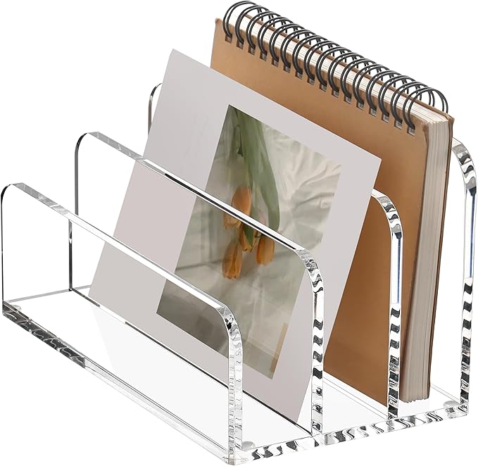SANRUI Acrylic Mail File Organizer Sorters by SANRUI