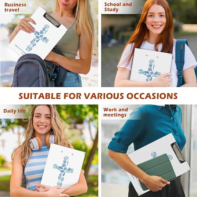 Lacama Blue Beach Christian Clipboard - Image 5