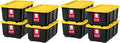 IRIS USA 8-Pack 27 Gallon Storage Bins by IRISUSA