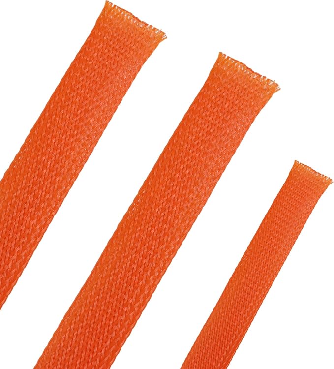 25ft PET Expandable Braided Cable Sleeve 1/6inch Pet Braided Cable Sleeve by PursuingaBetterLife