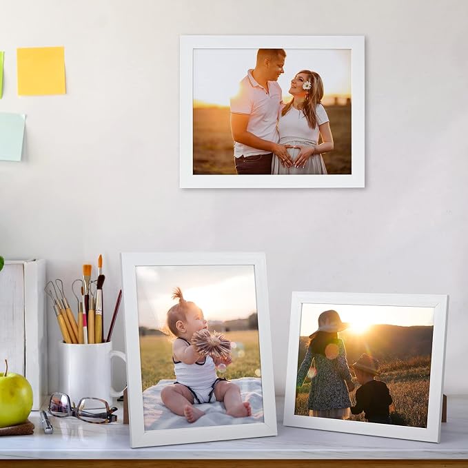 Giftgarden 12 Pack 3.5x5 Picture Frame White, 3.5 by 5 Photo Frames Bulk - Image 7
