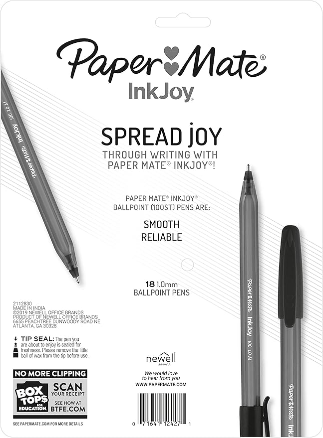 Paper Mate InkJoy 100ST Ballpoint Pens, Medium Point - Image 3