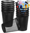 Gwybkq Pen Holder for Desk Mesh Pen Cups Metal Pencil Holder 12 Packs Desk by Gwybkq