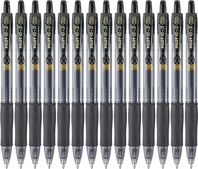 Pilot G2 Premium Refillable & Retractable Rolling Ball Gel Pens, Bold Point by PilotCorporationofAmerica