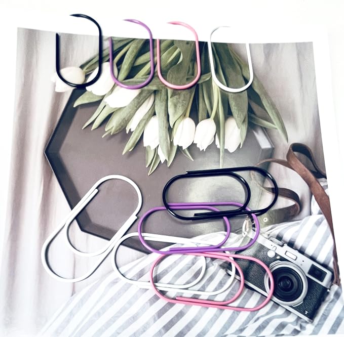 Pink Jumbo Paper Clips - Image 4
