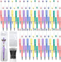 300 Pieces DIY Beadable Pen Kit – 100 Plastic Ballpoint Pens by DASTTUIS