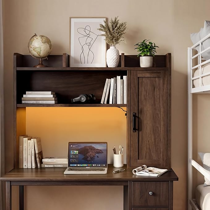 Desktop Bookshelf, Desk Hutch - Image 6