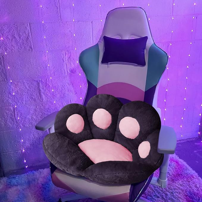 Ditucu Cat Paw Cushion Kawaii Chair Cushions 27.5 x 23.6 inch Cute Stuff Seat - Image 4