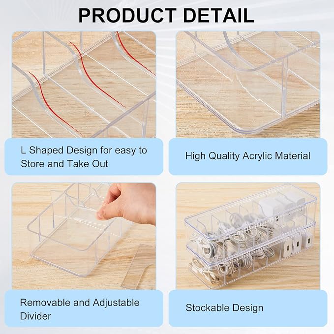 Tatuo 12 Pcs Cable Organizer Box - Image 3