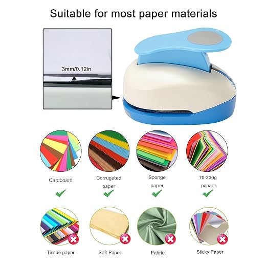 2 Inch Circle Punch 50.8mm Circular Cutter Tool Circle Hole Punch Handmade - Image 5