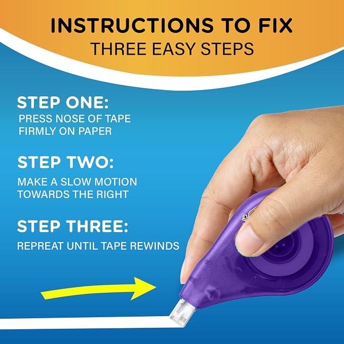BIC Wite-Out EZ Correct Tear-Resistant Correction Tape - Image 6